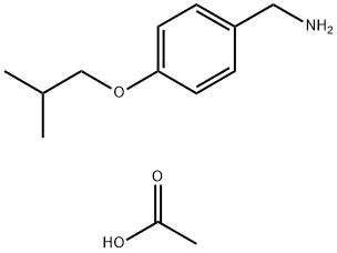 4-异丁氧基苄胺醋酸盐